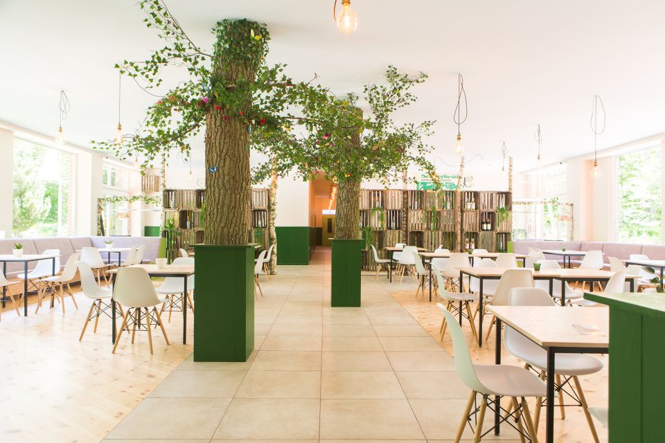 Restaurant Innenbereich im Natura Ferienpark, Foto: Marco Cassol, Lizenz: Natura Ferienpark GmbH