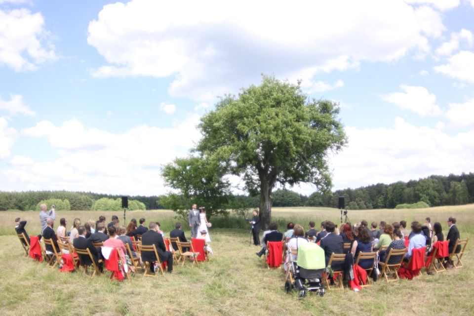 Trauung auf der Lichtung